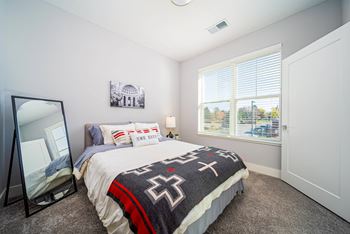 Plush carpeting